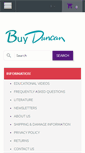 Mobile Screenshot of buyduncan.com